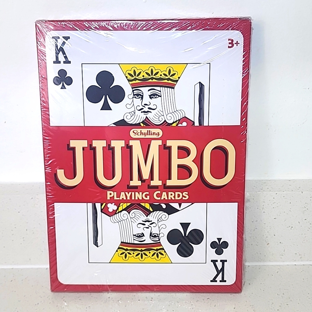 Jumbo Playing Cards NEW Sealed.